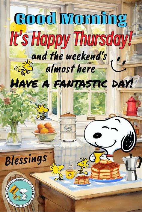 Snoopy Thursday Mornings
