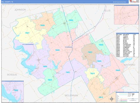 Texas Hill Country Map With Cities