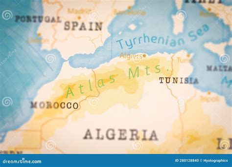 Atlas Mountains On World Map Morocco Maps & Facts World Atlas