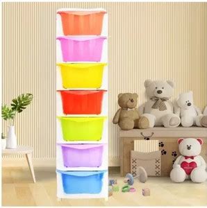 HUMBLE KART 7 Layer Multi-Purpose Modular Storage Drawer With Lockable ...