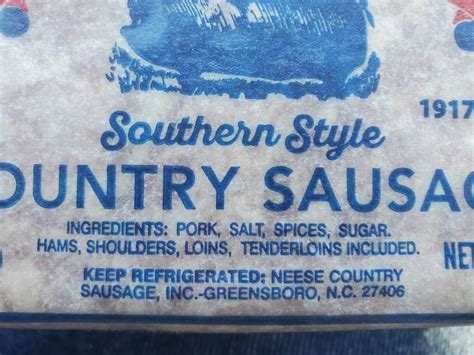 Neese's Country Sausage