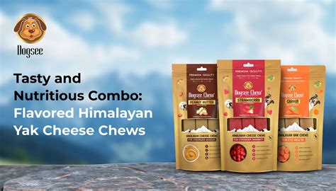 Tasty and Nutritious Combo: Flavored Himalayan Yak Cheese Chews | Dogsee
