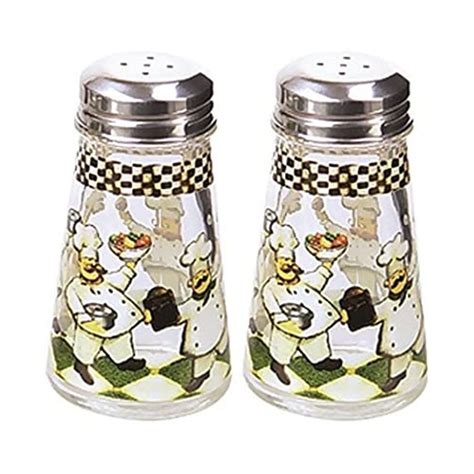 Grant Howard Hand Painted Chefs Salt And Pepper Shaker Set | Wayfair