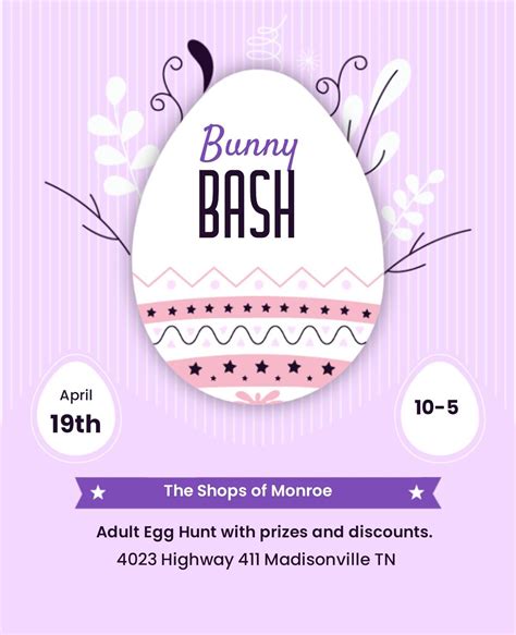 Bunny Bash ?, 4023 U.S. 411 Unit C, Madisonville, TN, 19 April 2025 ...