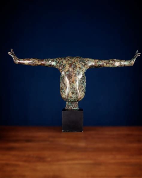 Indonesian Bronze Gymnast Decorative Artifact - The equilibrium ...