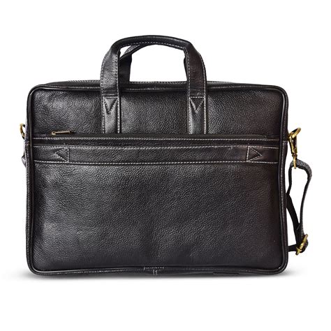 Leather Laptop Bag 36824 (Black) – SREELEATHERS