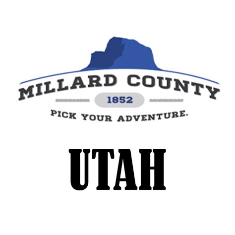 Map of Millard County, Utah