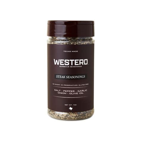 Steak Seasonings – Westero Barbecue Seasonings