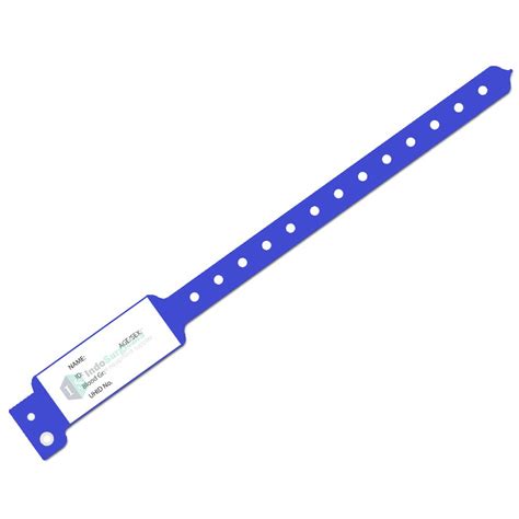 IS IndoSurgicals ID Band for Hospital, Patient Identification Band ...
