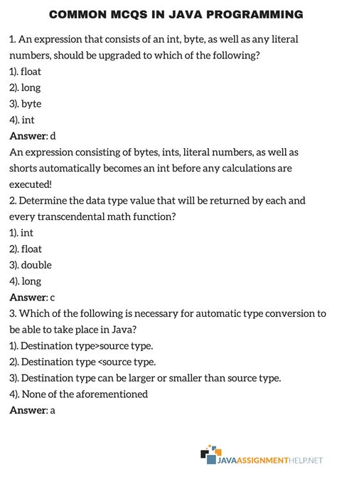 Java MCQs 的图像结果