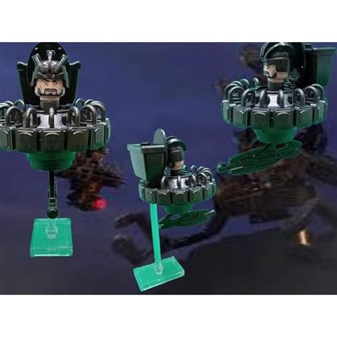 skibidi Building Blocks UFO-Toilet Action Figure Set India | Ubuy