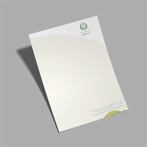 Letterheads-Standard Letterheads Design Templates - 1180