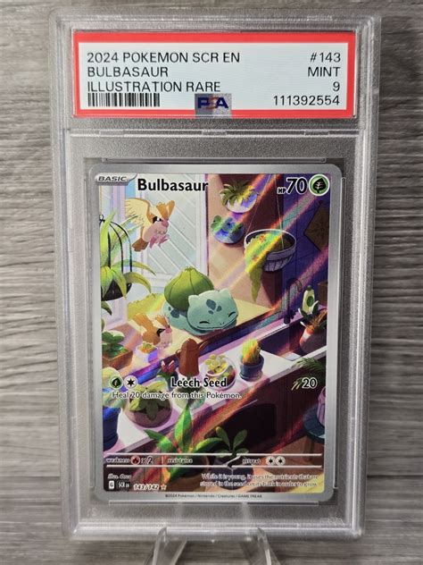 Bulbasaur 143/142 Sv07: Stellar Crown Holo for sale online | eBay