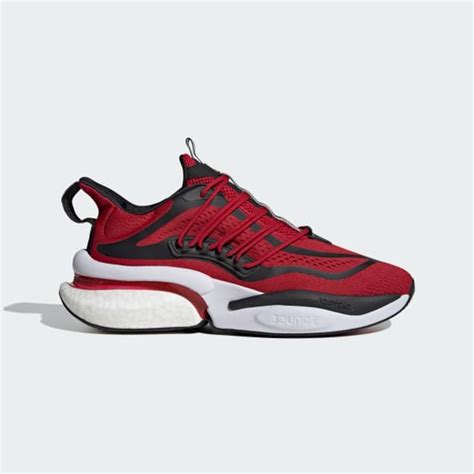adidas Men's Lifestyle Louisville Alphaboost V1 Sneakers - Red adidas US