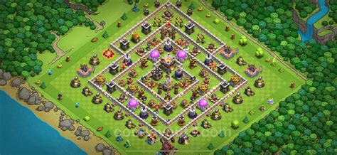 Best Anti 3 Stars Base TH11 with Link, Hybrid 2025 - Town Hall Level 11 ...