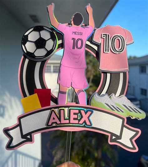 Messi Cake Topper 的图像结果