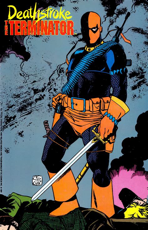 War of the Gods #1: Deathstroke The Terminator Art : r/Deathstroke