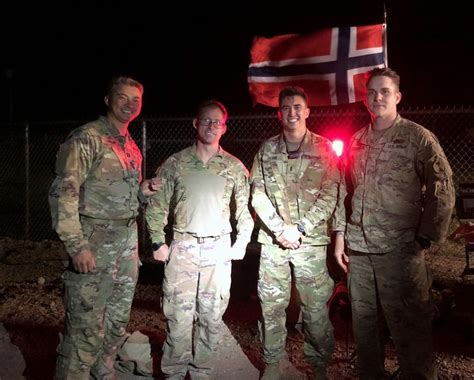 Guardsmen earn Norwegian Foot March Badge during joint event > National ...
