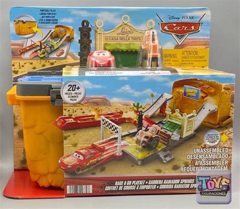 Disney Pixar Cars Race & Go Playset with Lightning India | Ubuy