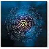 ArtX Paper OM Namah Shivaya Orange Wall Art Painting, Multicolor ...