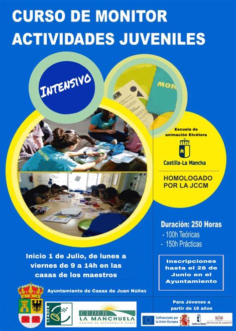 CURSO MONITOR ACTIVIDADES JUVENILES