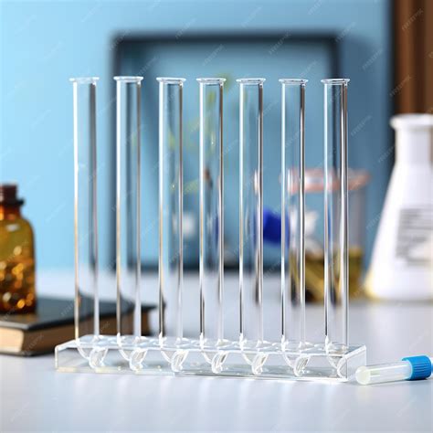 Premium Photo | Science laboratory test tubes lab equipment for ...
