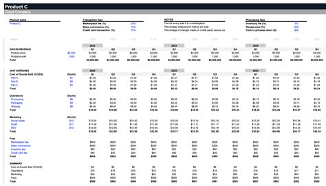 Cost per Unit in Excel 的图像结果