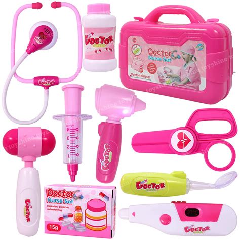 Buy Toyshine Carry Along Doctor Set Doctor's Case Role Play Educational ...