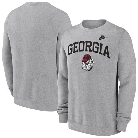 Georgia Bulldogs Nike Legacy Classic Tackle Twill Embroidered Arch Over ...