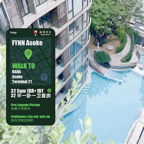 FYNN Asoke 32Sqm 1BR,Pool,Walk to Nana,Asoke,T21 - Apartments for Rent ...