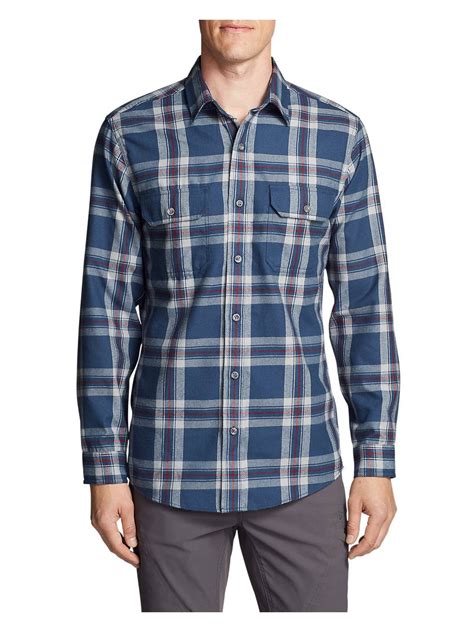 Men's Eddie Bauer Expedition Performance Flannel Shirt - Walmart.com