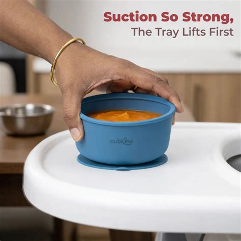 Baby Feeding Bowl & Spoon Set | BPA-Free Silicone – Cubkins