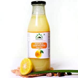 Hillpure Organic Natural Lemon Juice, Concentrate Lemon Juice, Sugar ...