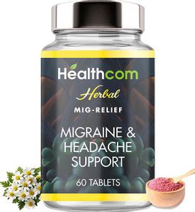 Healthcom Migraine and Headache Relief Ayurvedic Medicine | Mig-Relief ...