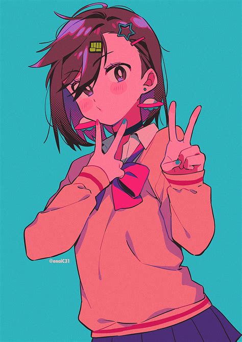 ayase momo (dandadan) drawn by menma_(enaic31) | Danbooru