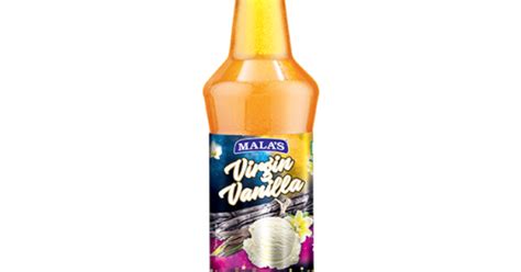 Mala's Mocktail Syrup - Virgin Vanilla 750 Ml