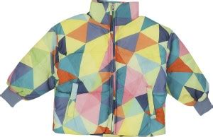 Hopscotch Full Sleeve Geometric Print Girls Jacket - Buy Hopscotch Full ...