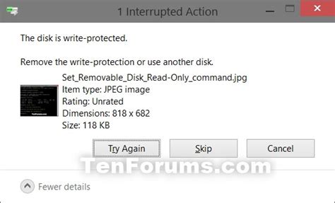 Image result for How to Remove Write Protected Disk