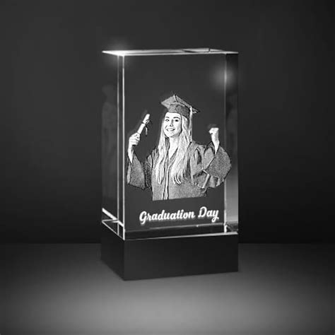 POEM Studio Custom Laser Etched 3D Crystal Photo in Glass Cube - India ...