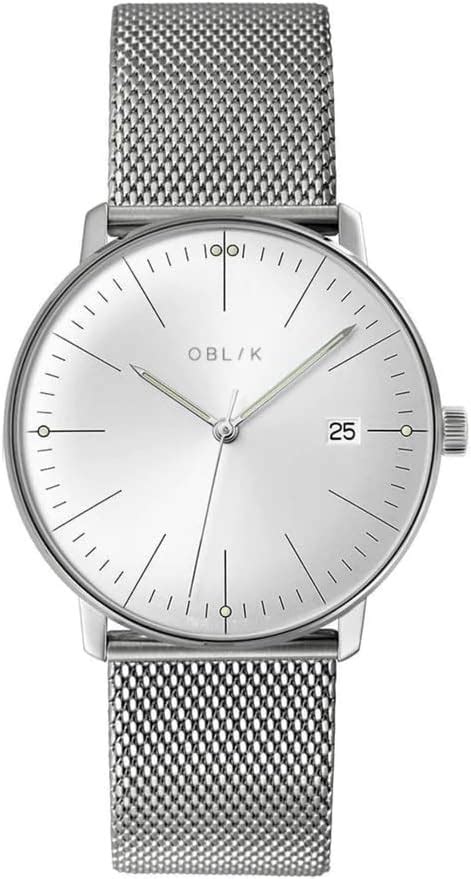 Buy OBLIK Privago Dome | Slim Men's Watch | Japanese Quartz Movement ...