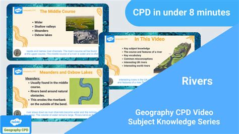 Physical Geography CPD Rivers (teacher made) - Twinkl