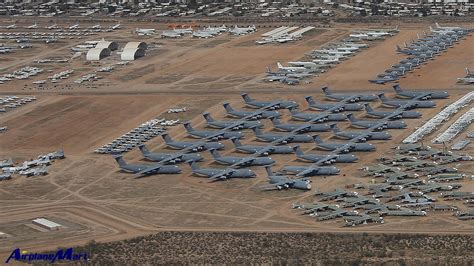 Explore the Fascinating Military Aircraft Graveyard at Davis Monthan ...