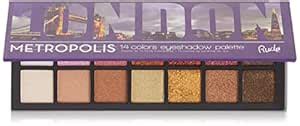 Buy Rude Cosmetics Metropolis 14 Color Eyeshadow Palette - London ...