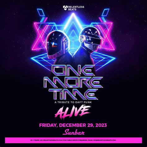 One More Time - Daft Punk Tribute, Bloom Nightclub - CA, San Diego, 17 ...