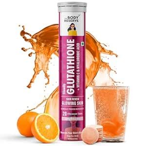 The Body Reserve Glutathione Tablets For Glowing Skin 20 Tablets With ...