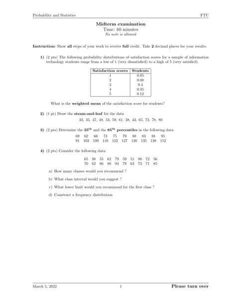 Image result for MIT Probability Midterm Exam Questions