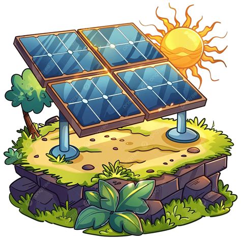 Solar Panels Clipart