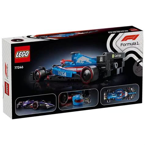 LEGO 77246 Speed Champions Visa Cash App RB VCARB 01 F1 Race Car (248 ...