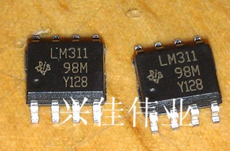 LM311 LM311M LM311DR Chip SOP-8 single comparator voltage comparator ...