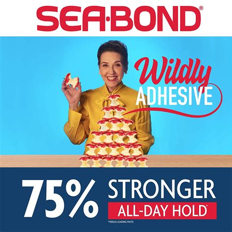 Buy Sea Bond Secure Denture Adhesive Seals, For an All Day Strong Hold ...